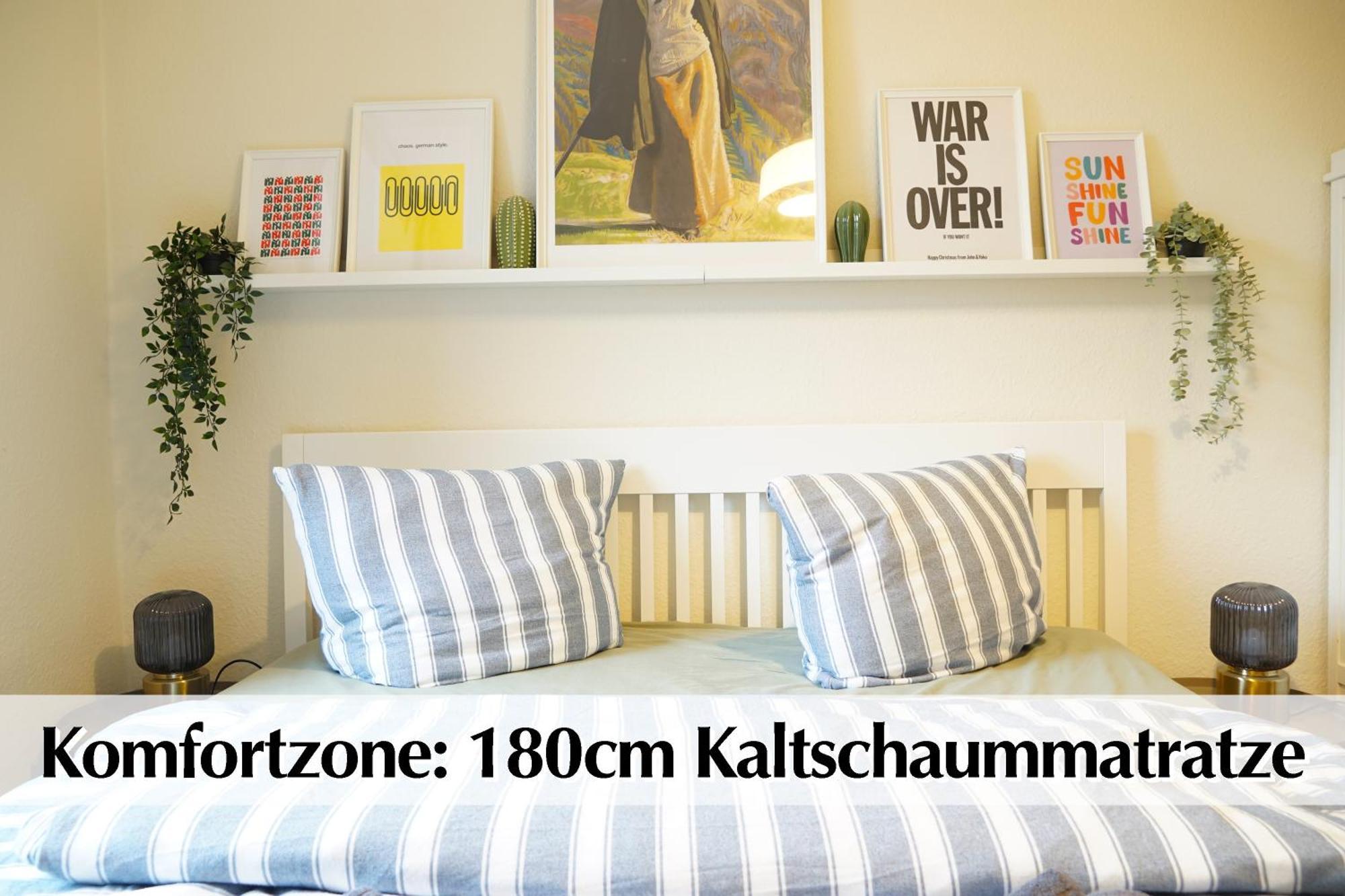 Grossraum-Apartments Mit 2Sz, Wz, Kueche, Smart-Tv, Parken, Etc Erfurt Exterior photo