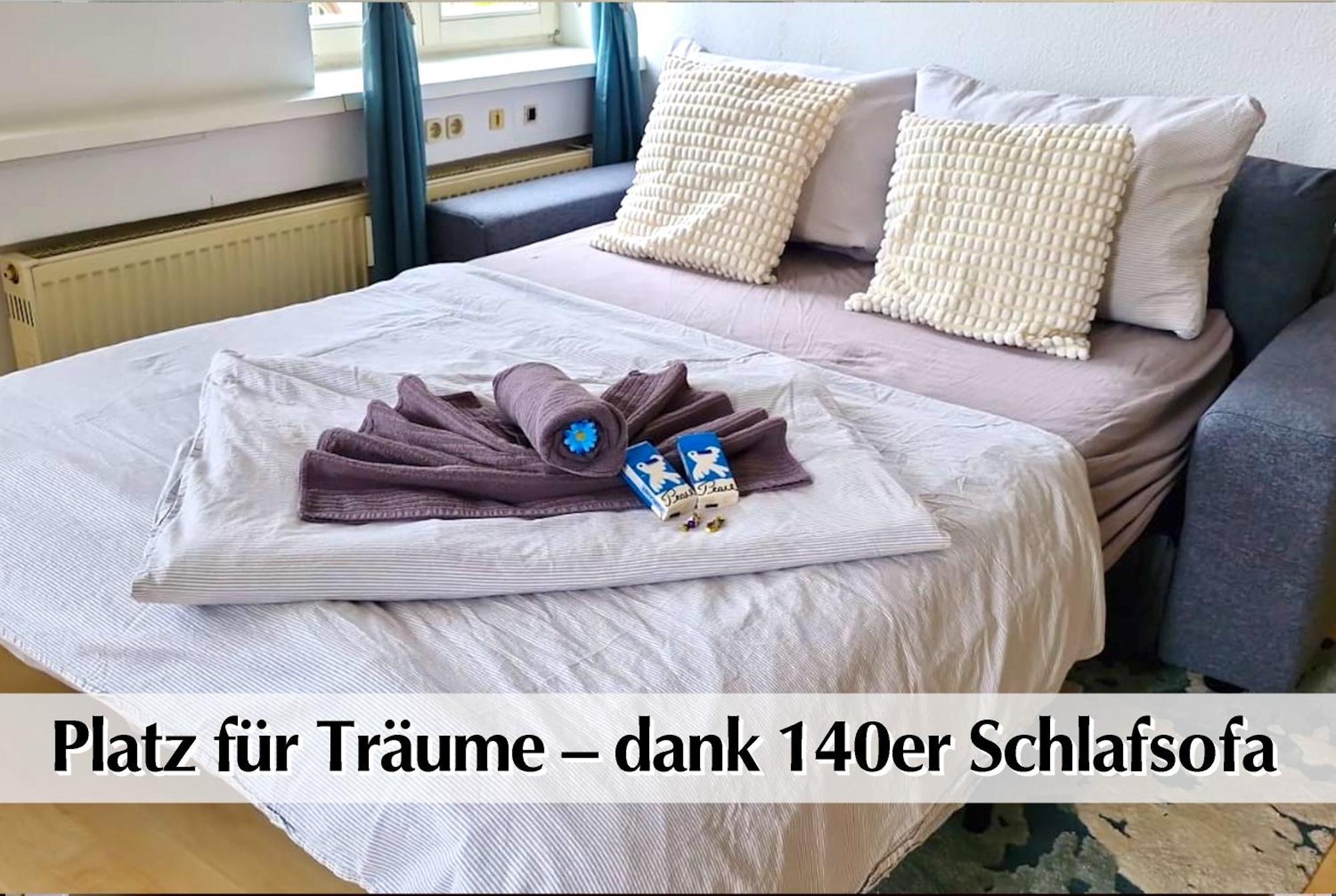 Grossraum-Apartments Mit 2Sz, Wz, Kueche, Smart-Tv, Parken, Etc Erfurt Exterior photo